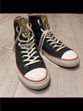 P.F. Flyers All-American High-Top Antique Black/Crimson